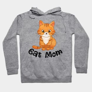 Cat Lovers Design - Cat Mom Hoodie